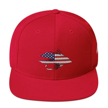 Load image into Gallery viewer, Stars & Stripes Muddler Snapback Hat - Chucker Fly Apparel