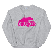 Load image into Gallery viewer, Pink Chucker Fly Sweatshirt - Chucker Fly Apparel