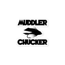 Load image into Gallery viewer, Muddler Chucker stickers - Chucker Fly Apparel
