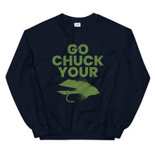 Load image into Gallery viewer, Go Chuck Your Sweatshirt - Chucker Fly Apparel