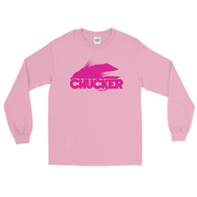 Load image into Gallery viewer, Pink Chucker Fly LS Shirt - Chucker Fly Apparel