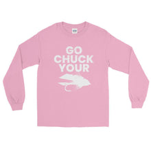 Load image into Gallery viewer, Go Chuck Your LS Shirt - Chucker Fly Apparel