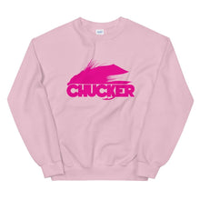 Load image into Gallery viewer, Pink Chucker Fly Sweatshirt - Chucker Fly Apparel