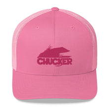 Load image into Gallery viewer, Pink Chucker Fly Trucker Hat - Chucker Fly Apparel