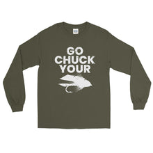 Load image into Gallery viewer, Go Chuck Your LS Shirt - Chucker Fly Apparel