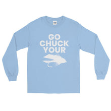 Load image into Gallery viewer, Go Chuck Your LS Shirt - Chucker Fly Apparel