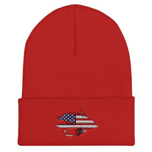 Load image into Gallery viewer, Stars &amp; Stripes Muddler Beanie - Chucker Fly Apparel
