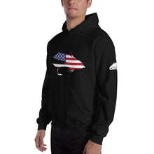 Load image into Gallery viewer, Stars & Stripes Muddler Hoodie - Chucker Fly Apparel