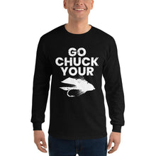 Load image into Gallery viewer, Go Chuck Your LS Shirt - Chucker Fly Apparel