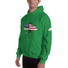 Load image into Gallery viewer, Stars & Stripes Muddler Hoodie - Chucker Fly Apparel