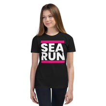 Load image into Gallery viewer, Youth Pink SEA RUN T-Shirt - Chucker Fly Apparel