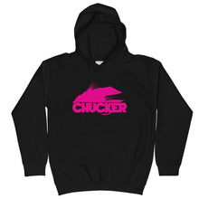Load image into Gallery viewer, Kids Pink Chucker Fly Hoodie - Chucker Fly Apparel