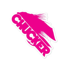 Load image into Gallery viewer, Pink Chucker Fly stickers - Chucker Fly Apparel
