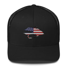 Load image into Gallery viewer, Stars & Stripes Muddler Trucker Hat - Chucker Fly Apparel