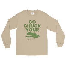 Load image into Gallery viewer, Go Chuck Your LS Shirt - Chucker Fly Apparel