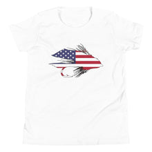Load image into Gallery viewer, Youth Stars &amp; Stripes Muddler T-Shirt - Chucker Fly Apparel
