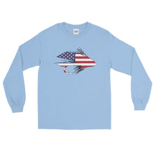 Load image into Gallery viewer, Stars & Stripes LS Shirt - Chucker Fly Apparel