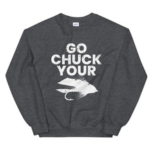 Load image into Gallery viewer, Go Chuck Your Sweatshirt - Chucker Fly Apparel