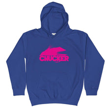 Load image into Gallery viewer, Kids Pink Chucker Fly Hoodie - Chucker Fly Apparel
