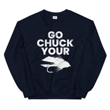 Load image into Gallery viewer, Go Chuck Your Sweatshirt - Chucker Fly Apparel