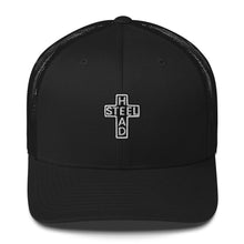 Load image into Gallery viewer, Holy Steelhead Trucker Cap - Chucker Fly Apparel