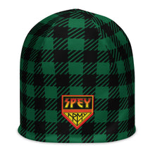 Load image into Gallery viewer, Spey Army Plaid Beanie
