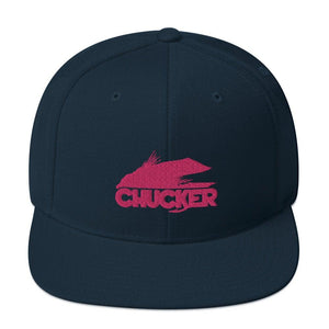 Pink Chucker Fly Snapback Hat - Chucker Fly Apparel