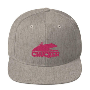 Pink Chucker Fly Snapback Hat - Chucker Fly Apparel