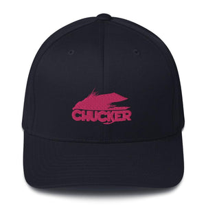 Pink Chucker Fly Flexfit Hat - Chucker Fly Apparel