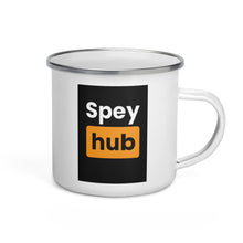 Load image into Gallery viewer, Spey hub Enamel Mug
