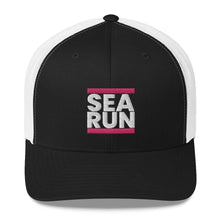 Load image into Gallery viewer, Pink SEA RUN Trucker Hat - Chucker Fly Apparel
