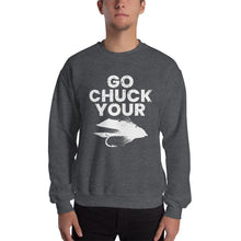 Load image into Gallery viewer, Go Chuck Your Sweatshirt - Chucker Fly Apparel
