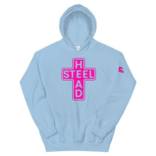 Load image into Gallery viewer, Pink Holy Steelhead Hoodie - Chucker Fly Apparel
