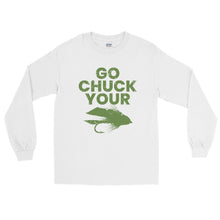 Load image into Gallery viewer, Go Chuck Your LS Shirt - Chucker Fly Apparel
