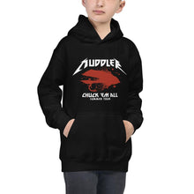 Load image into Gallery viewer, Kids Chuck &#39;Em All Hoodie - Chucker Fly Apparel
