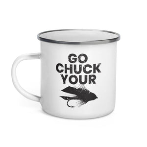 Go Chuck Your Enamel Mug - Chucker Fly Apparel