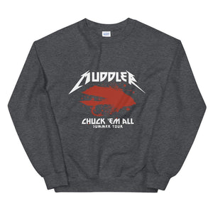 Chuck 'Em All Sweatshirt - Chucker Fly Apparel