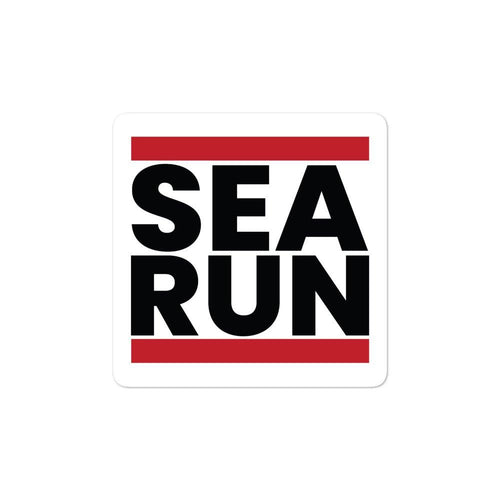 SEA RUN stickers - Chucker Fly Apparel