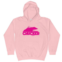 Load image into Gallery viewer, Kids Pink Chucker Fly Hoodie - Chucker Fly Apparel
