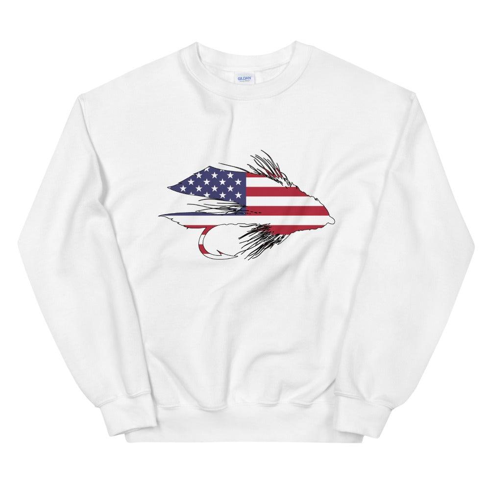 Stars & Stripes Muddler Sweatshirt - Chucker Fly Apparel