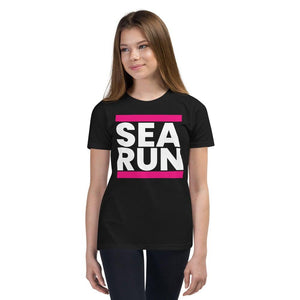 Youth Pink SEA RUN T-Shirt - Chucker Fly Apparel