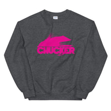 Load image into Gallery viewer, Pink Chucker Fly Sweatshirt - Chucker Fly Apparel
