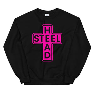 Pink Holy Steelhead Sweatshirt - Chucker Fly Apparel
