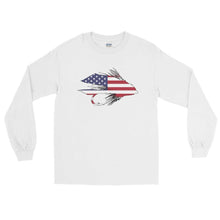 Load image into Gallery viewer, Stars &amp; Stripes LS Shirt - Chucker Fly Apparel
