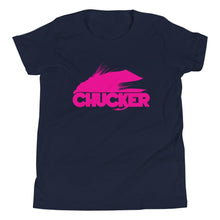 Load image into Gallery viewer, Youth Pink Chucker Fly T-Shirt - Chucker Fly Apparel
